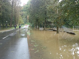 Hochwasser in der Südsteiermark